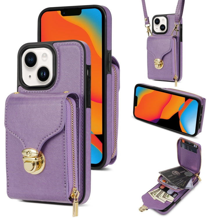 Zipper Hardware Card Wallet Phone Case, For iPhone 11 Pro Max, For iPhone 11 Pro, For iPhone 11, For iPhone 13 mini