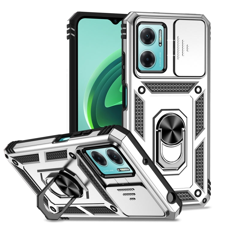Sliding Camshield Holder Phone Case, For Xiaomi Redmi 10A, For Xiaomi Redmi 10C, For Xiaomi Redmi Note 11E