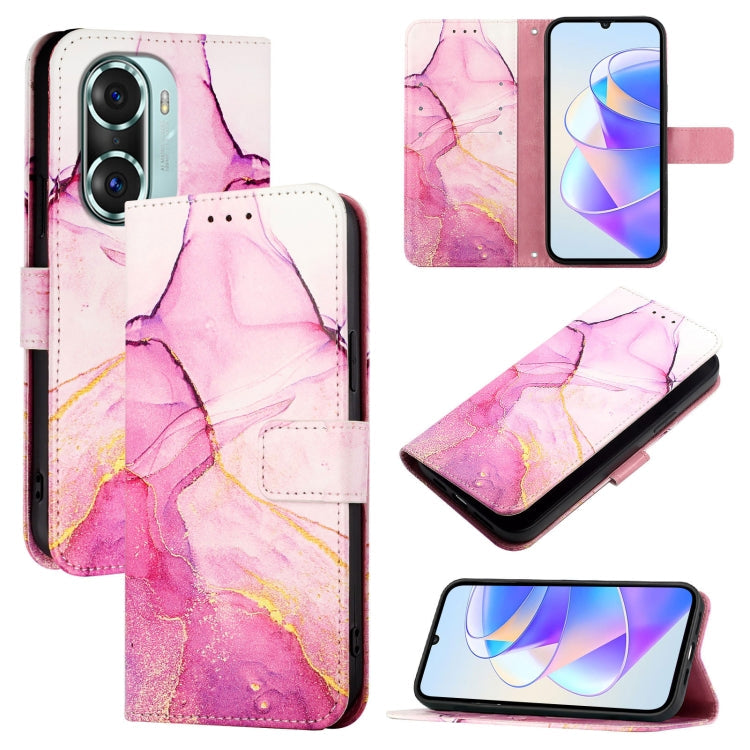 PT003 Marble Pattern Flip Leather Phone Case, For Honor 70, For Honor X8 4G / X30i / Play6T Pro, For Honor 60 SE, For Honor 60 Pro