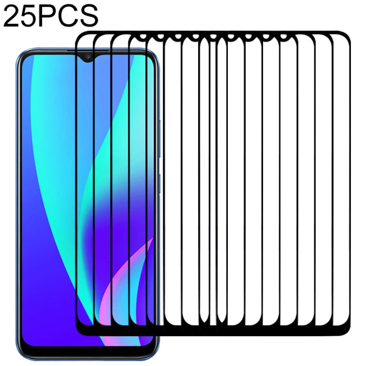 25 PCS Full Glue Full Screen Tempered Glass Film, For OPPO Realme C15 (25 PCS), For OPPO Realme 6 (25 PCS), For OPPO Realme 6 Pro (25 PCS), For OPPO Realme 6i (25 PCS), For Motorola Moto G Fast (25 PCS), For Samsung Galaxy A Quantum (25 PCS)