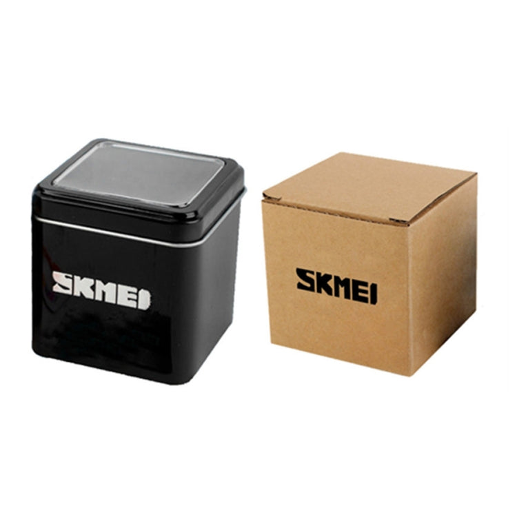 SKMEI Watch Packaging Gift Box, Blue Box Set, Iron Box Set