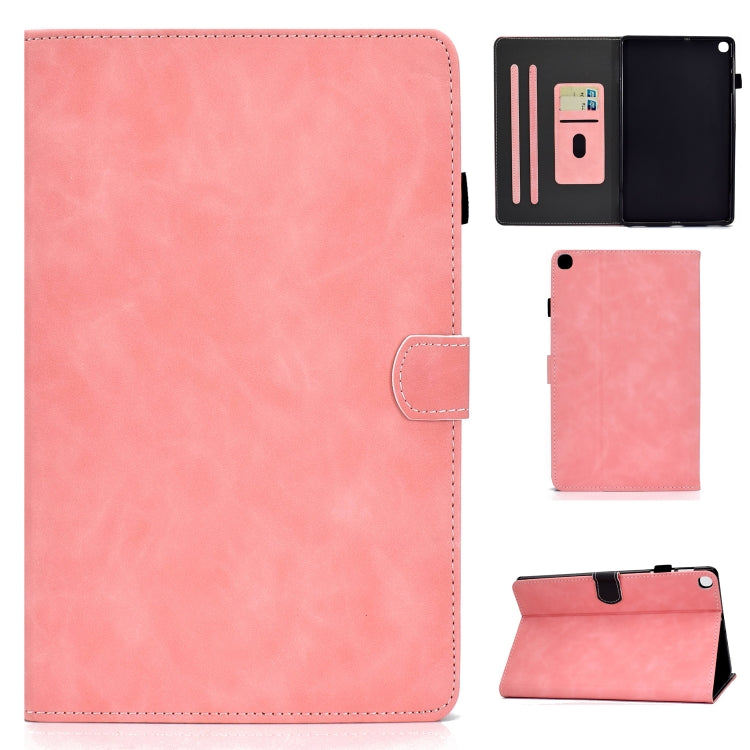 Cowhide Texture Horizontal Flip Leather Case with Holder & Card Slots, For Samsung Galaxy Tab A7 10.4 2020 T500