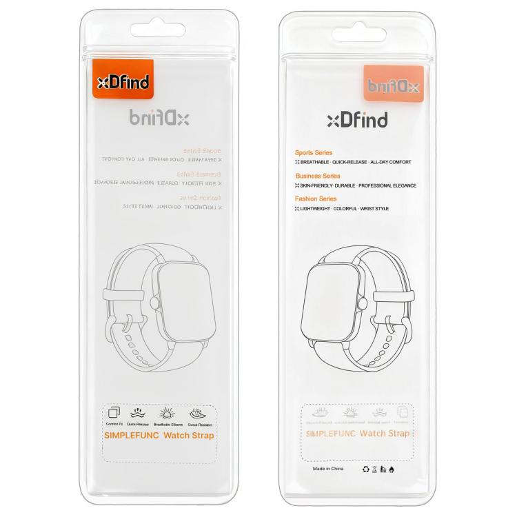 xDfind Two Color Silicone Sports Watch Band, For Huawei Watch Fit 5 / Fit 5 Pro / Fit 4