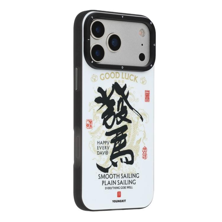 YOUNGKIT Smooth Sailing Series Magnetic TPU PC Hybrid Phone Case, For iPhone 17 Pro Max, For iPhone 17 Pro