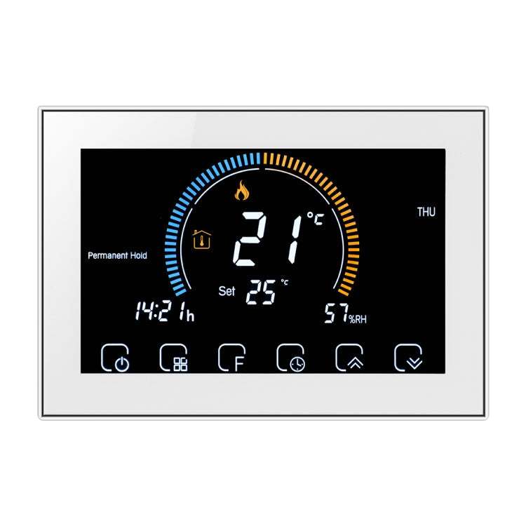 BHT-8000-GA Smart Room Thermostat | Water Heating Control | LCD Display
