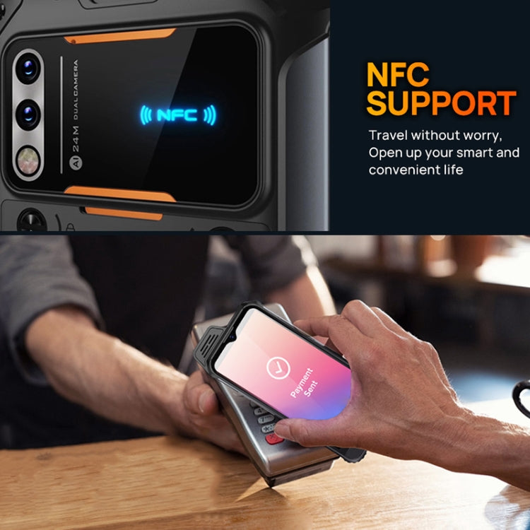IP68 Waterproof Dustproof Shockproof, 5000mAh Battery, 6.3 inch Android 11 MTK6765 Helio P35 Octa Core up to 2.35GHz, Network: 4G, NFC, OTG, Explosion-proof , 4GB+64GB