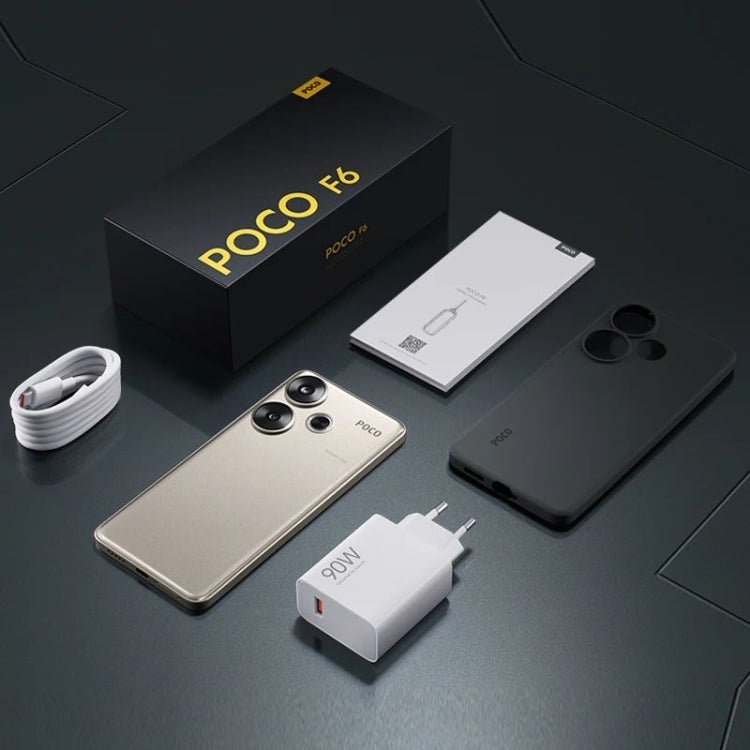 Xiaomi POCO F6 Global, 8GB+256GB, In-screen Fingerprint, 6.67 inch Xiaomi HyperOS Snapdragon 8s Gen 3 Octa Core 3.0GHz, NFC, Network: 5G, 8GB+256GB