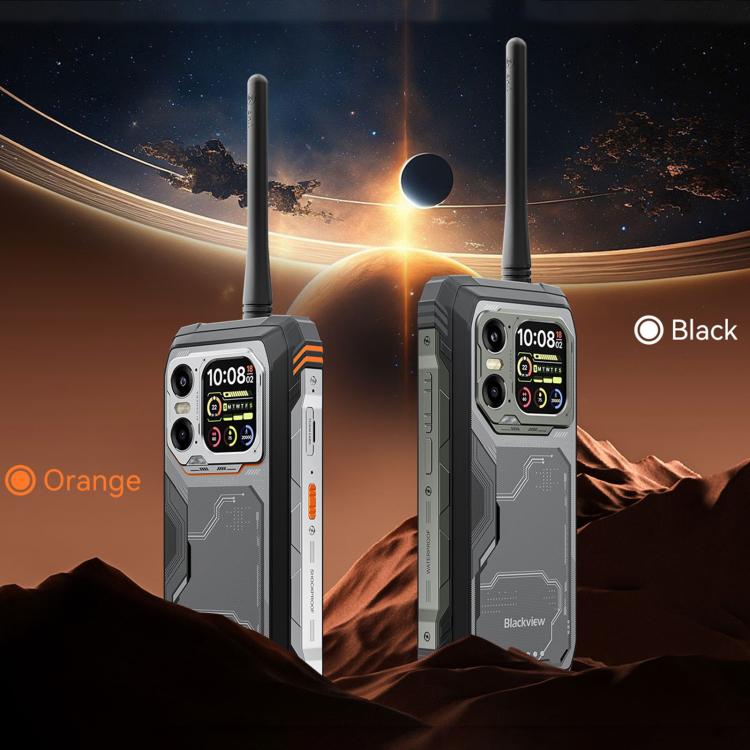 Blackview XPLORE 1 Walkie Talkie Rugged Phone, 12GB+256GB, 6.78 inch Android 15 Dimensity 7050 MT8791V/HZA Octa Core, Network: 5G, OTG, NFC, XPLORE 1 Walkie Talkie 12GB+256GB
