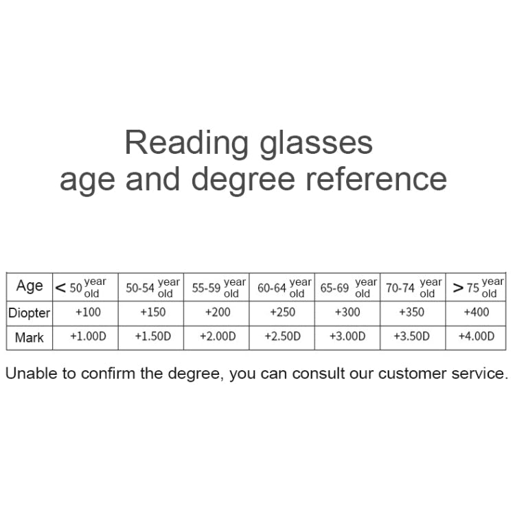 Portable Folding 360 Degree Rotation Presbyopic Reading Glasses with Pen Hanging, +2.50D, +2.50D