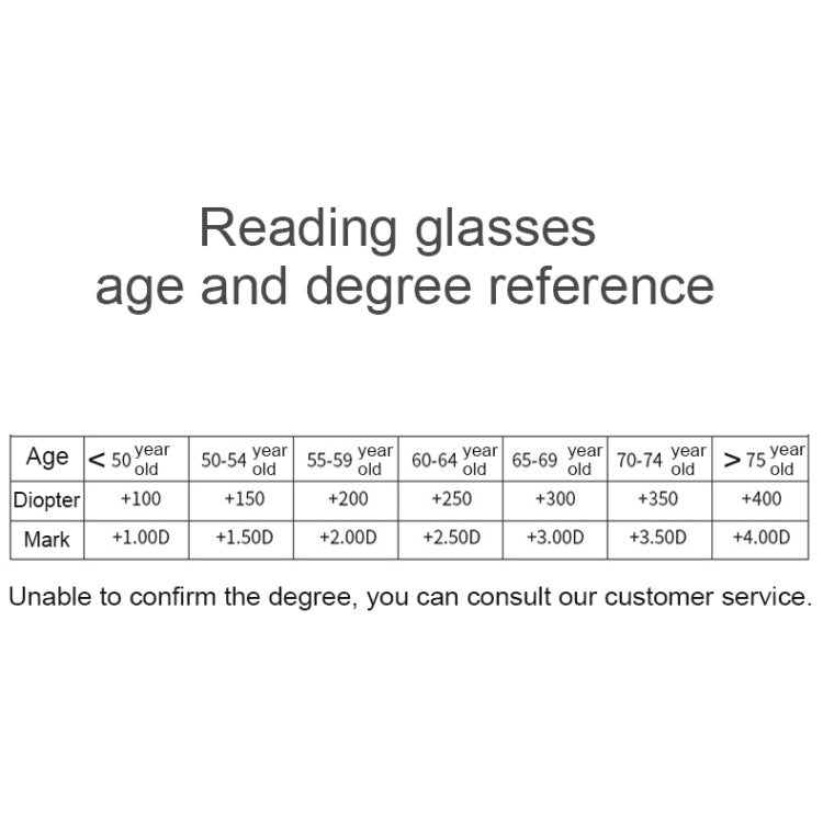 Folding Anti Blue-ray Presbyopic Reading Glasses with Case & Cleaning Cloth, +4.00D, +4.00D