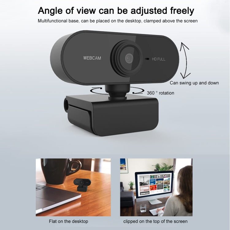 HD-U01 1080P USB Webcam with Microphone