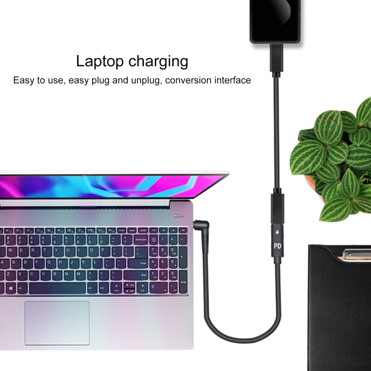 For HP USB-C / Type-C to 4.5 x 3.0mm Power Adapter Charger Cable, 4.5 x 3.0mm