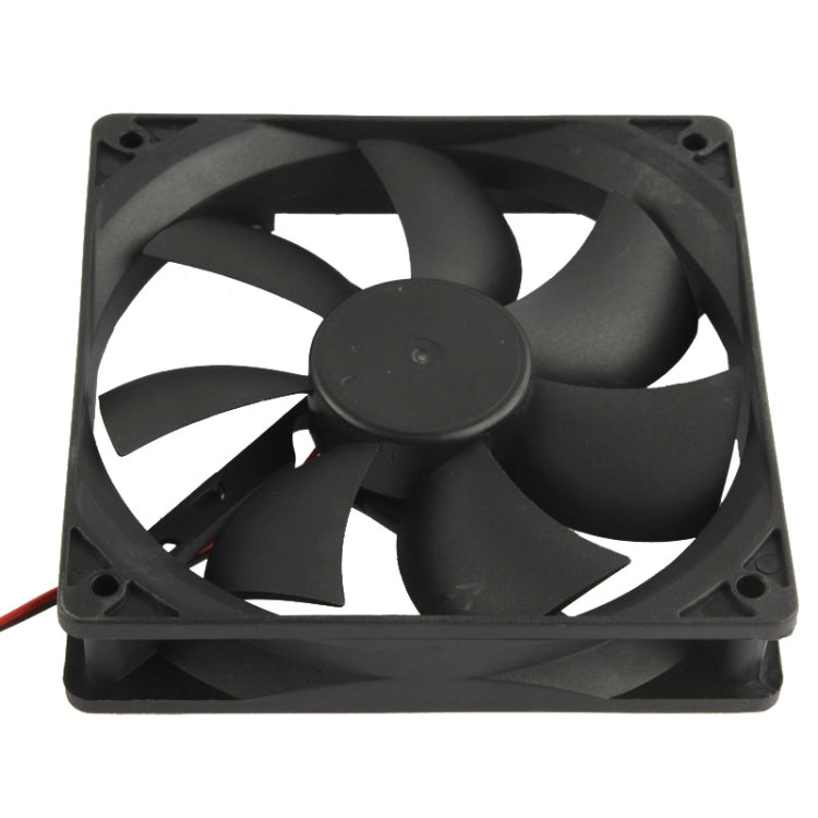 120mm 4-pin Cooling Fan with Dual Connectors , 120mm 4-pin