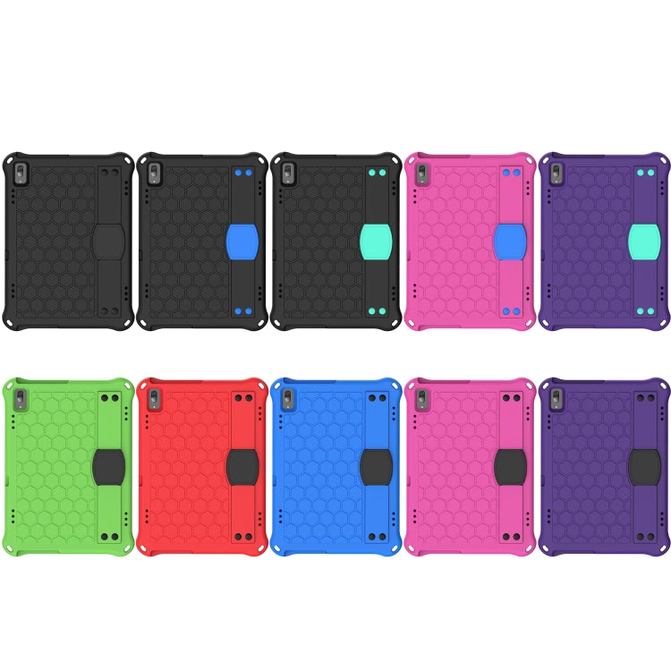 Honeycomb Design EVA + PC Material Four Corner Anti Falling Flat Protective Shell with Strap, For Lenovo Tab 4 10 Plus TB-X704F/N/L/V, For Lenovo Tab 4 10 TB-X304F/N