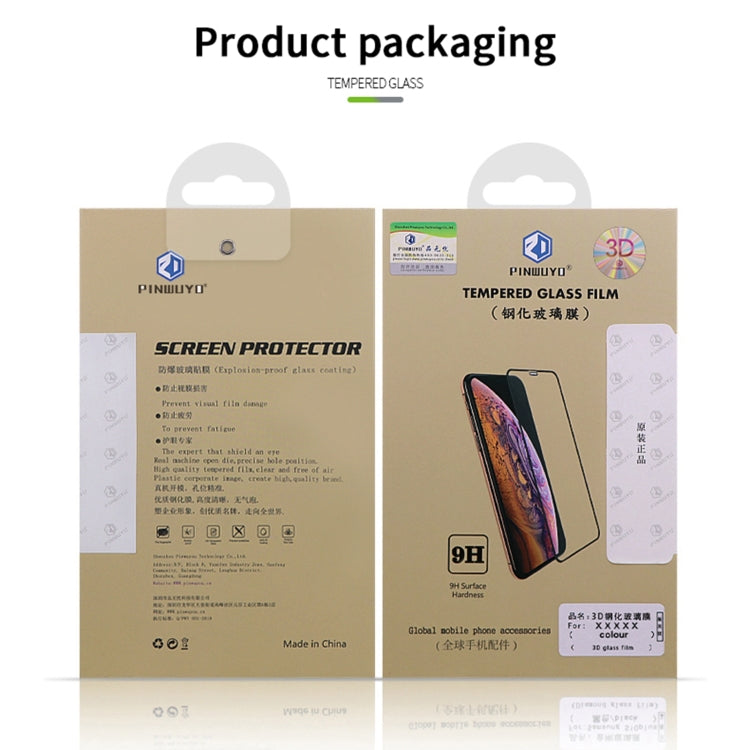 PINWUYO 9H 3D Hot Bending Tempered Glass Film, For Xiaomi 12 / 12X, For Xiaomi 12 Pro, For Honor 60, For Honor 60 Pro