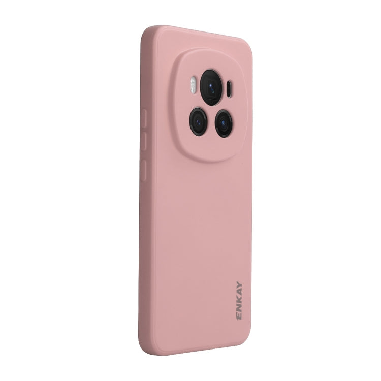 ENKAY Liquid Silicone Soft Shockproof Phone Case, For Honor 200, For Honor 200 Pro, For Honor Magic6 Pro, For Honor Magic6