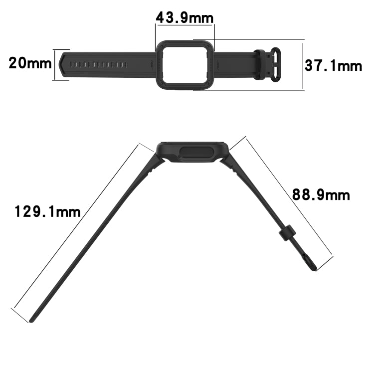 Silicone Solid Color Watch Band, For Xiaomi Redmi Watch Lite, For Xiaomi Redmi Watch 2 Lite