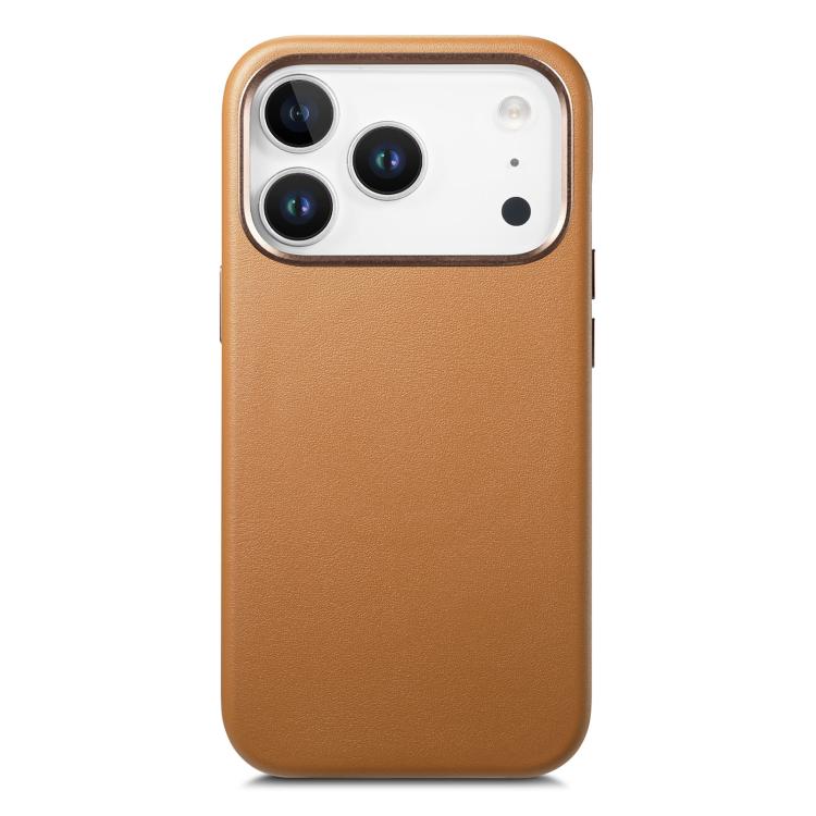Electroplated Metal Button MagSafe Phone Case, For iPhone 18 Pro, For iPhone 17 Pro Max, For iPhone 17 Pro