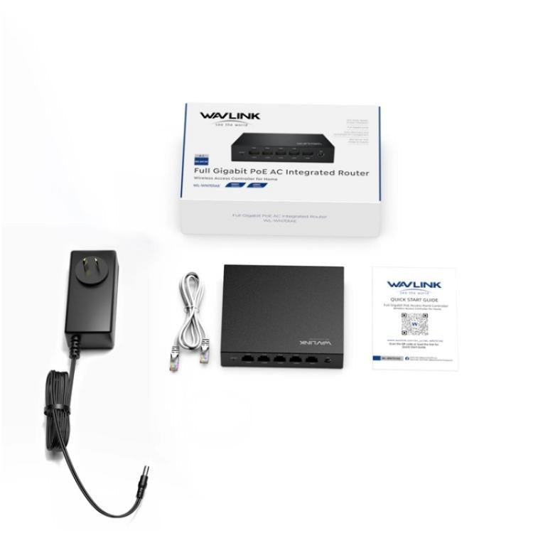WAVLINK WN701AE IEEE 802.3AF / AT Auto-Discovery Centralized AP Management Poe Switch, US Plug, UK Plug, EU Plug, AU Plug