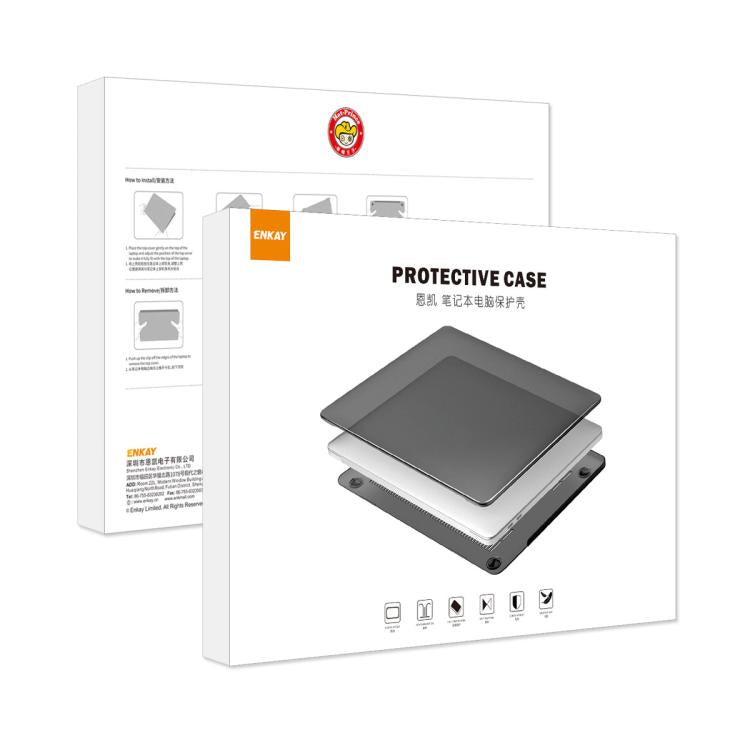 ENKAY US Version 3 in 1 Matte Protective Case with TPU Keyboard Film & PET Screen Protector, For MacBook Neo 13 inch 2026 (A3404) 256G, For MacBook Neo 13 inch 2026 (A3404) 512G