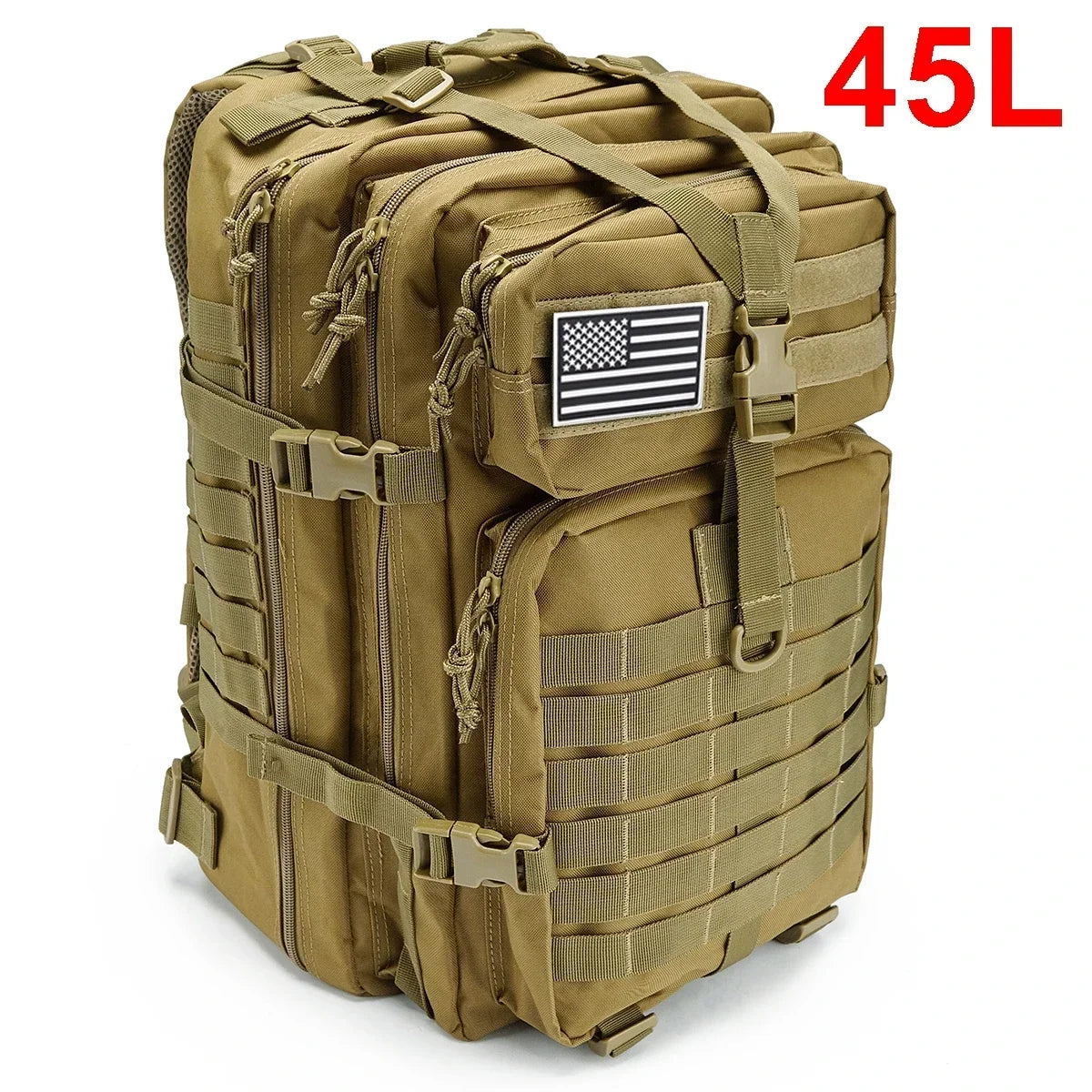 QT&QY 30/50L Tactical Backpacks Man Traveling Bags Survival Outdoor 3P Assault Pack EDC Molle Pack hiking Trekking Hunting Bag