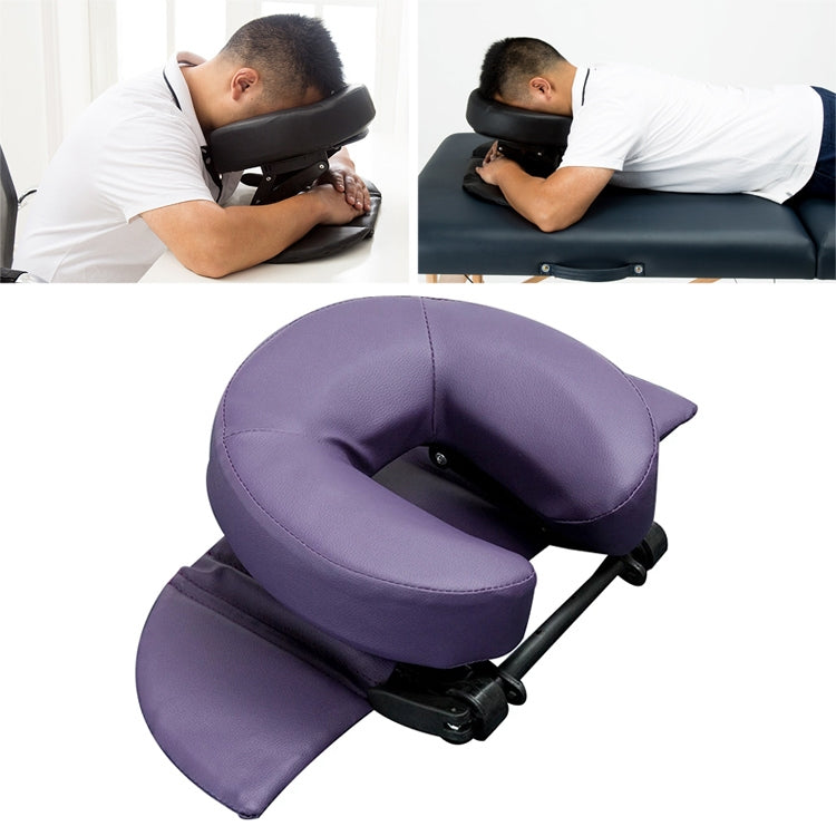 Adjustable Headrest Face Pillow Family Massage Beauty Cradle Rest Pad For Desk