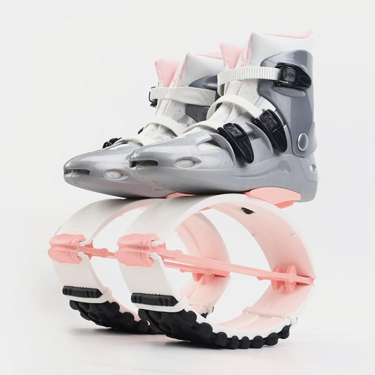Jumping Shoes Bounce Shoes Indoor Sports Rebound Shoes, 33/35 (Pink White), 33/35 (Green And White), 36/38 (Pink White), 36/38 (Green And White), 36/38 (Orange Black), 36/38 (Green And Black), 39/41 (Green And White), 39/41 (Orange Black)