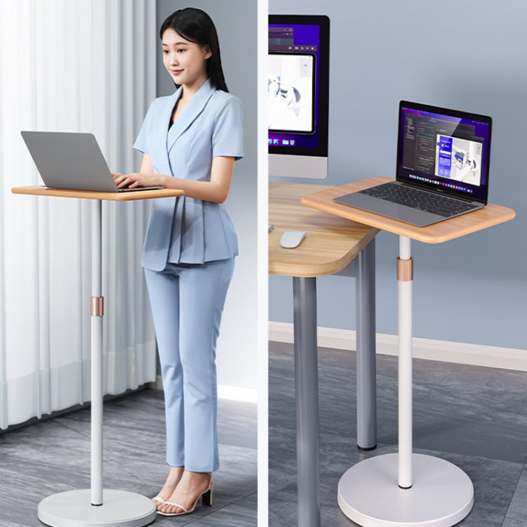 SSKY L42 Laptop Stand Landing Workbench Computer Height Frame, L42 Walnut