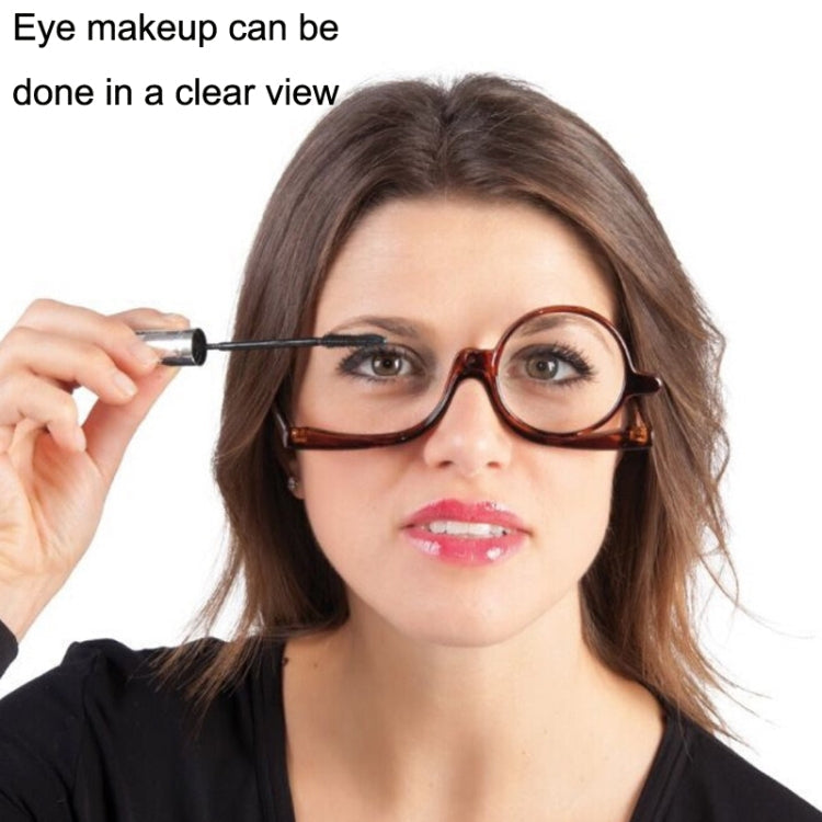 Makeup Presbyopic Glasses Multicolored Rotatable Magnifying Glass Single Piece Reading Glass, Degree:, +150, +200, +250, +300, +350, +400