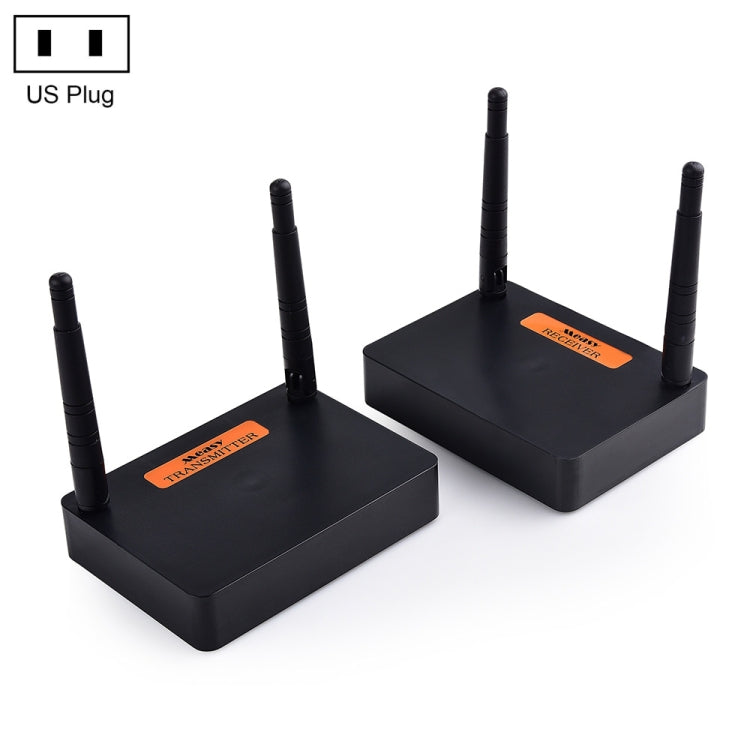 Measy FHD676 Full HD 1080P 3D 5-5.8GHz Wireless HDMI Transmitter (Transmitter + Receiver) Transmission Distance: 200m, Specifications:EU Plug, FHD676 (AU Plug), FHD676 (EU Plug), FHD676 (UK Plug), FHD676 (US Plug)