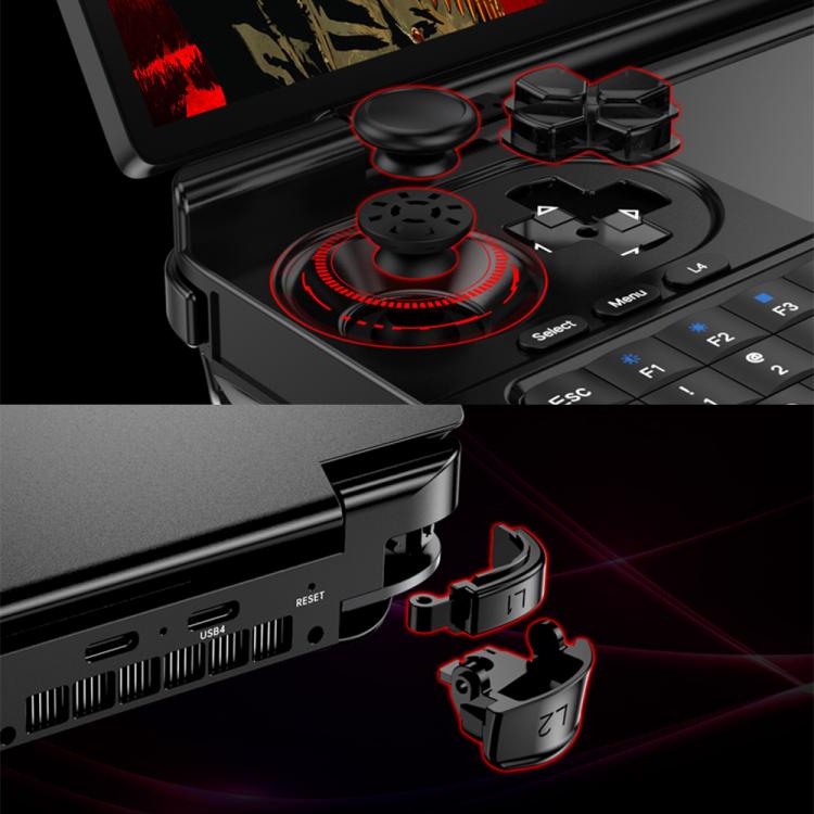 GPD WIN Mini 2025 Handheld Gaming PC, 16GB+1TB, 7 inch Windows 11 Home AMD Ryzen 7 8840U, EU Plug, Ryzen7 16GB+1TB