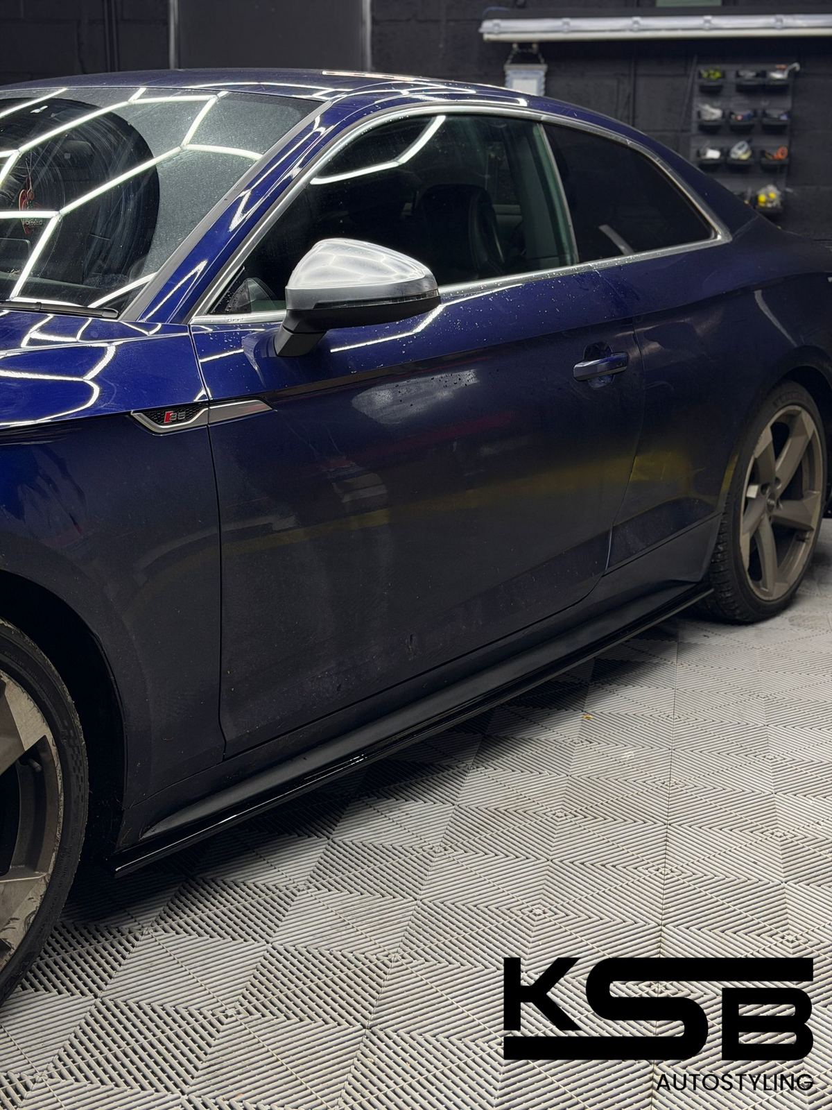 Audi A5 S-Line/S5 B9 (2016-2019) Front Splitter & Side Skirts