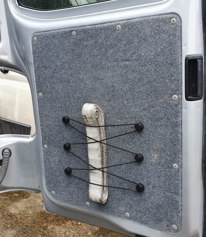 For VW T5 / T5.1 Campervan Double X Storage Net – Van Conversion & Motorhome Storage | Van-X