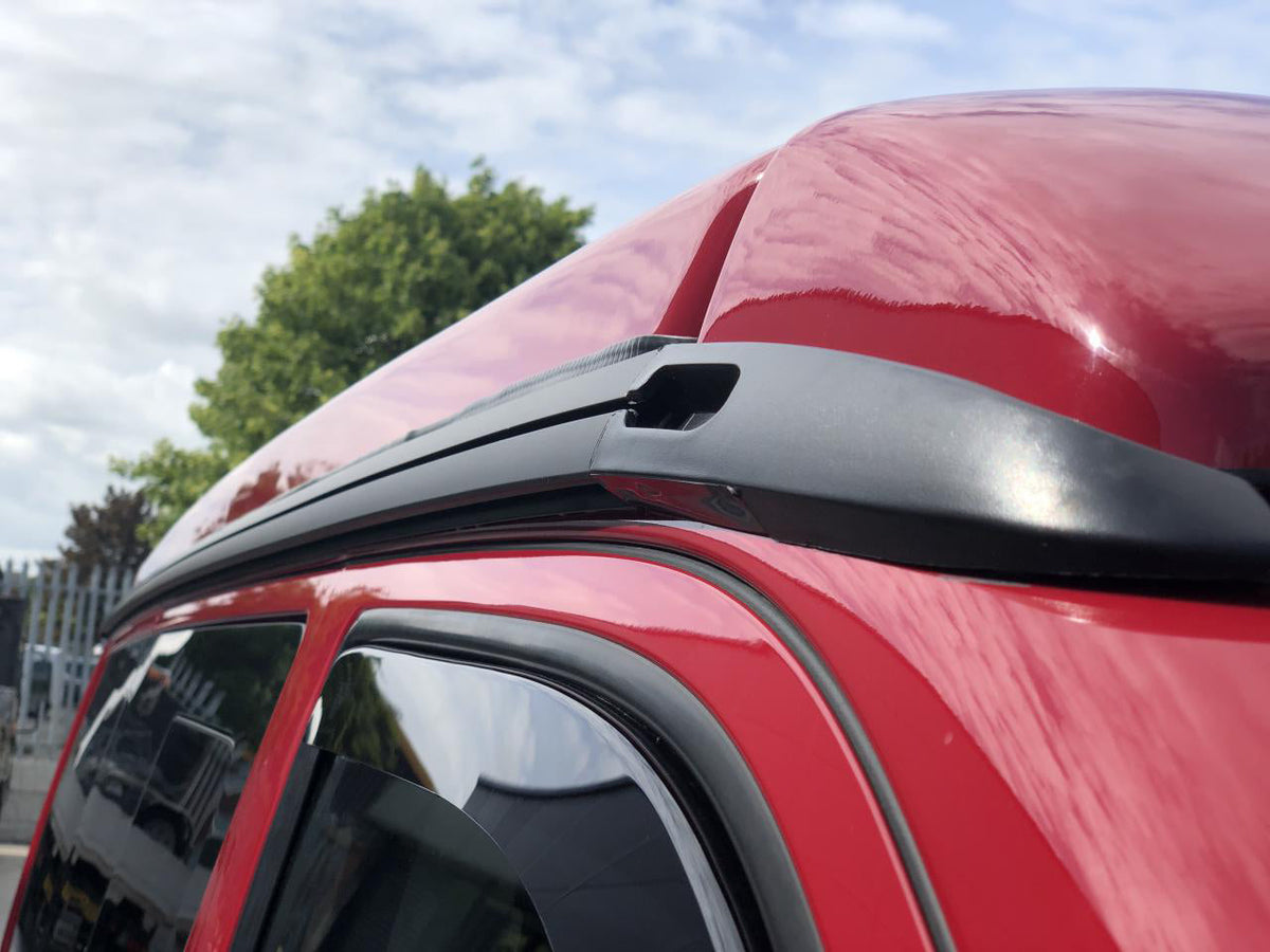 For VW T5 Black Campervan Awning Rails - Ideal for Campervan Drive-Away Awnings & Reimo Compatibility