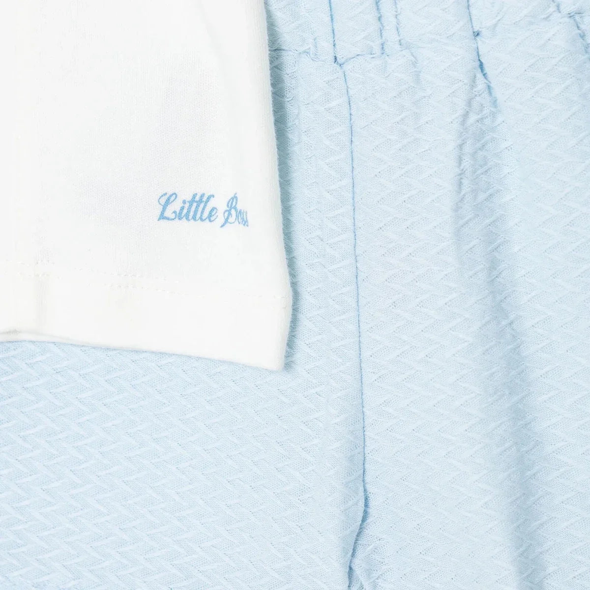 Bebetto Short Sleeve Baby T-Shirt & Shorts Set (1-3 Months to 12 Months) - Blue