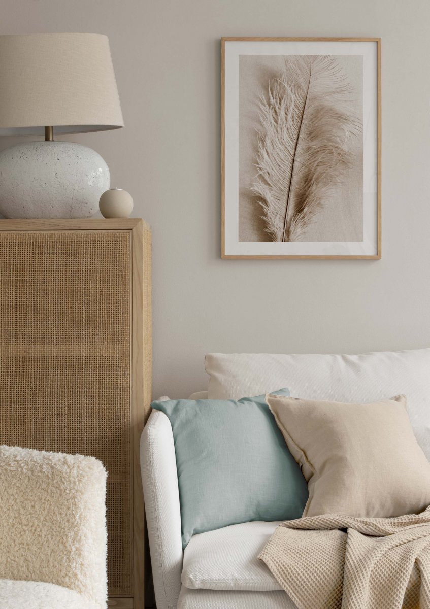 Soft Feather Poster