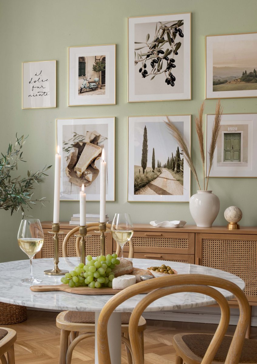 Tuscany Landscape Poster
