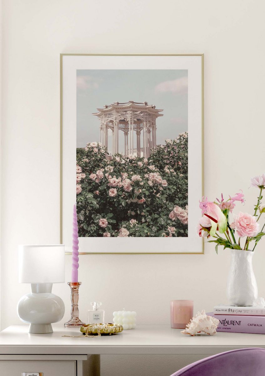 Rose Pavilion Poster