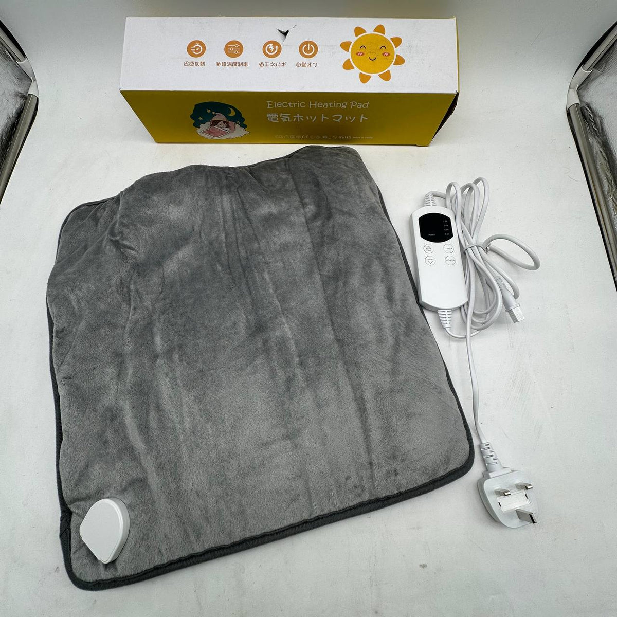Electric Pet Heating Pad 44x44cm Adjustable Heat Timer for Cat Dog