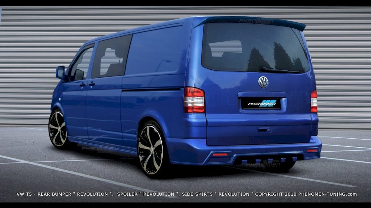Maxton Design - Aftermarket REAR BUMPER VW T5 < REVOLUTION > TUV TEILGUTACHTEN