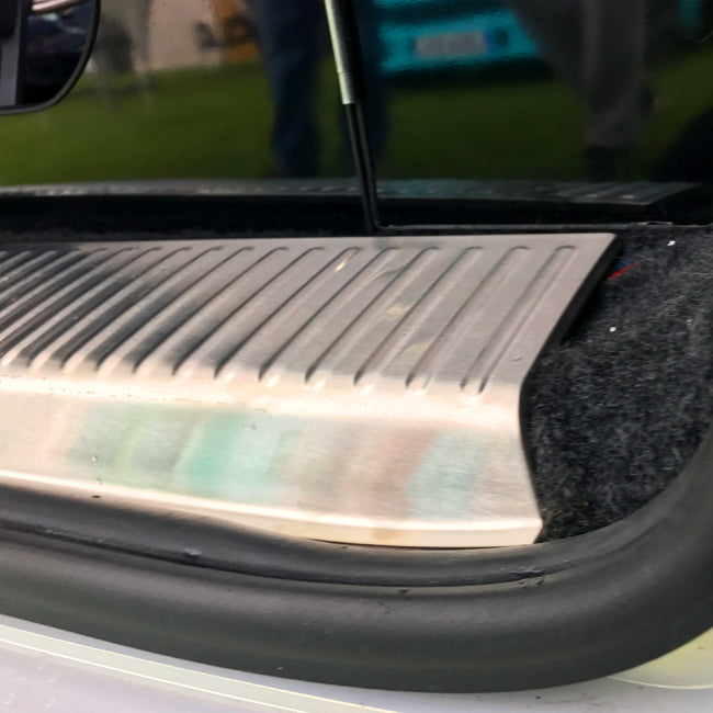 For VW T5/T5.1 Rear Barn Door Threshold Cover Stainless Steel | Van Conversion Interior Trim – Van-X