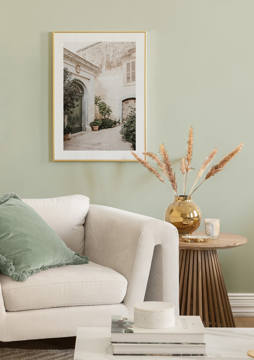 Plants in the Courtyard Poster