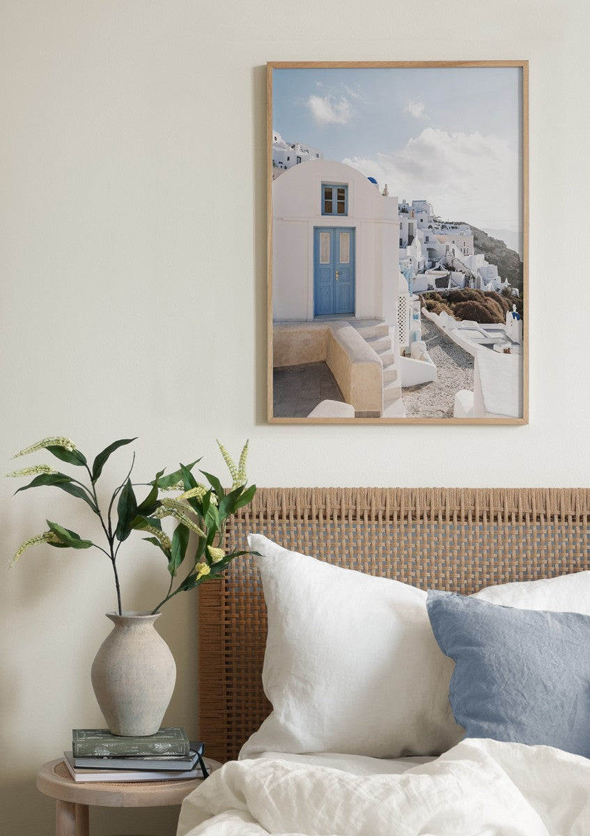 Greek Village Poster
