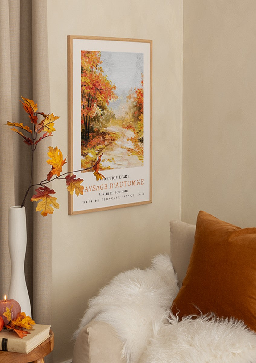Paysage d’Automne No2 Poster