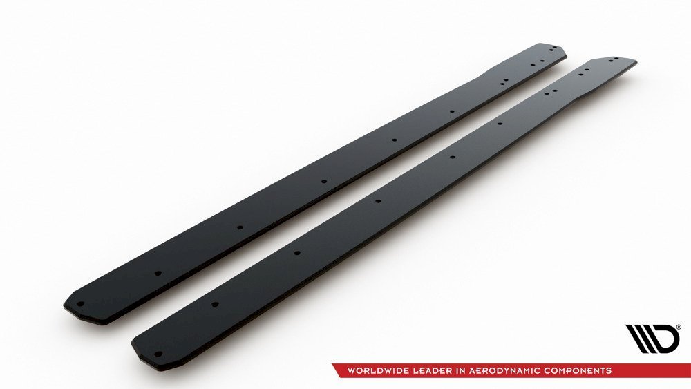Maxton Design - Aftermarket RACING SIDE SKIRT SPLITTERS FORD FOCUS MK4 ST/ MK4 ST LINE (2019-)
