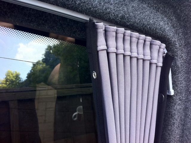 For Ford Transit MK6 Premium Blackout Tailgate Window Curtain – Campervan Interior Styling | Van-X