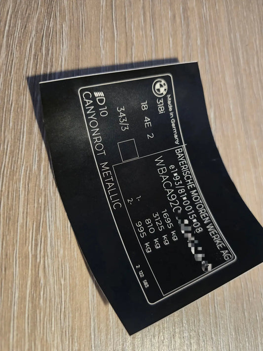 Protect Your Motorcycle with Laser Made VIN Tags and Anti Tamper Labels from Copart for Enhanced Security