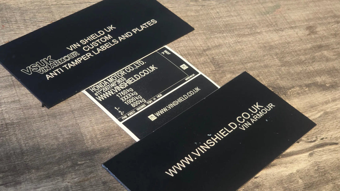 Worldwide Supplier of Chassis Plates: What Makes VIN Shield Stand Out?