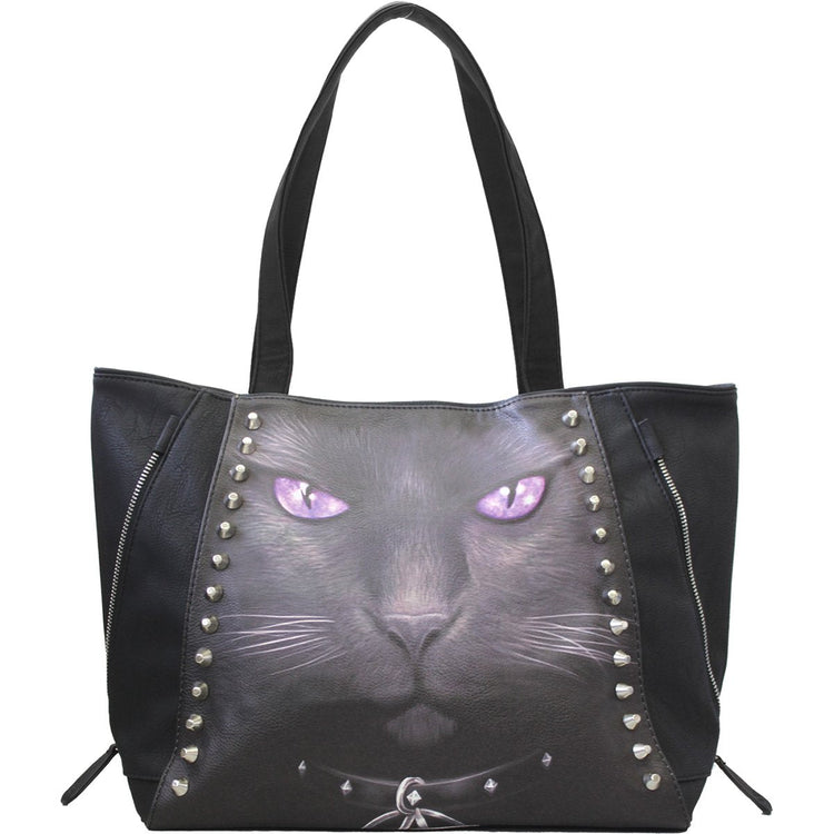 Black cat tote handbag – Fashion & Accessories