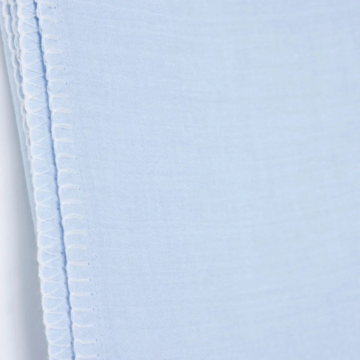 Mollia Two-Layer Muslin Baby Blanket (80 x 100 cm) - Blue